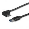 StarTech.com Kabel USB do zásuvky IC Vnější, A: USB typu A, 1 m Vnější, Černá, B: Micro USB typ B
