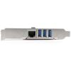 StarTech.com Karta USB, počet portů USB: 3, standard: USB 3.0, typ sběrnice: PCI