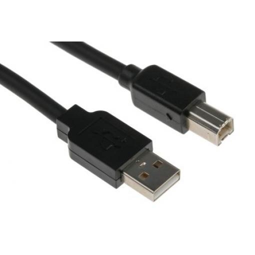 StarTech.com Kabel USB do zásuvky IC Vnější, A: USB typu A, 15 m Vnější, Černá, B: USB B
