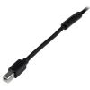 StarTech.com Kabel USB do zásuvky IC Vnější, A: USB typu A, 20 m Vnější, Černá, B: USB B