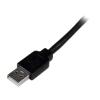 StarTech.com Kabel USB do zásuvky IC Vnější, A: USB typu A, 20 m Vnější, Černá, B: USB B