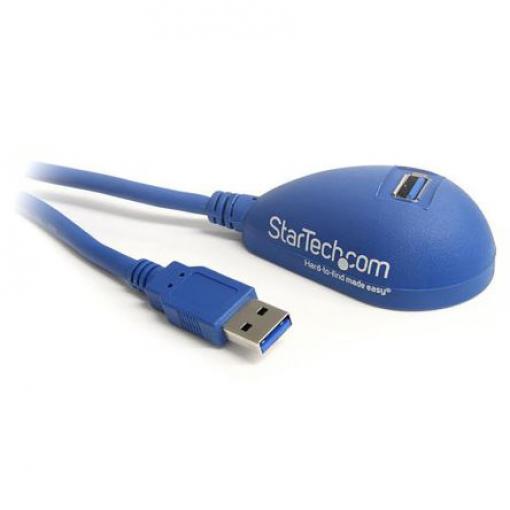 StarTech.com Kabel USB do zásuvky IC Vnější, A: USB typu A, 1.5 m Vnitřní, Modrá, B: USB typu A