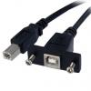 StarTech.com Kabel USB do zásuvky IC Vnější, A: USB typ B, 900 mm Vnitřní, Černá, B: USB B