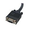 StarTech.com, A: Vnější VGA, B: Vnitřní VGA Kabel VGA 15 m, Černá