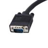 StarTech.com, A: Vnější VGA, B: Vnitřní BNC Kabel VGA 300 mm, Černá
