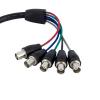 StarTech.com, A: Vnější VGA, B: Vnitřní BNC Kabel VGA 300 mm, Černá