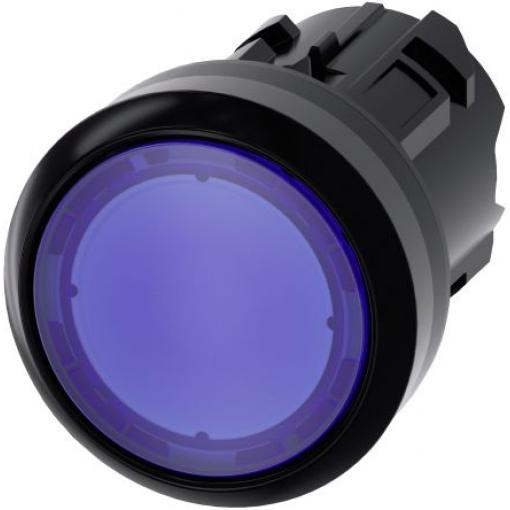 Siemens Hlava kontrolky, řada: SIRIUS ACT 3SU10 Modrá, průměr výřezu: 22 mm