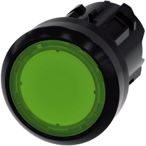 Siemens Hlava kontrolky, řada: SIRIUS ACT 3SU10 Zelená, průměr výřezu: 22 mm
