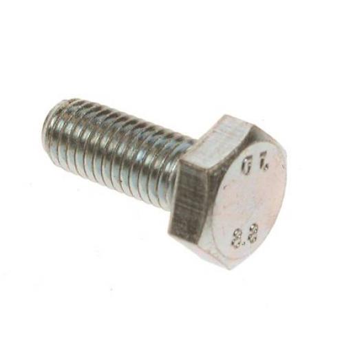 RS PRO Šroub s vnitřním šestihranem, Lesklý zinek, Ocel, M24 mm, délka: 3.0 mm