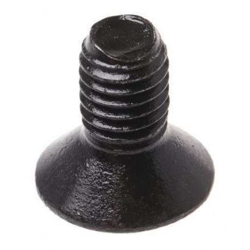 RS PRO Šroub s vnitřním šestihranem, Černá, Ocel hlavice Zápustný s vnitřním šestihranem, Metrické, M16, délka: 70 mm
