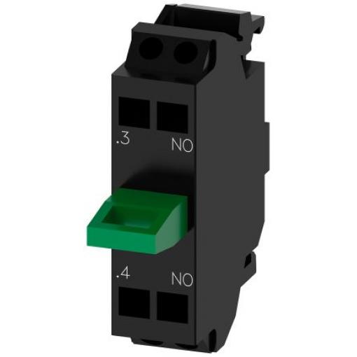Siemens Blok kontaktů, řada: SIRIUS ACT 3SU14 Blok kontaktů 1 NO 50V S pružinou