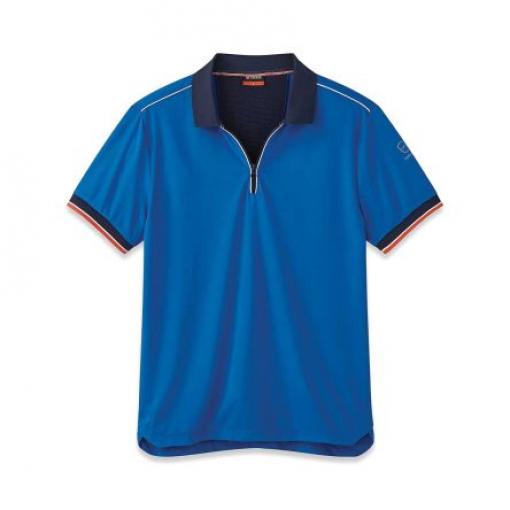 Polokošile pánská, Modrá, Vzdušné, Lehké, řada: OLLEY, EUR: XL, UK: XL Krátké