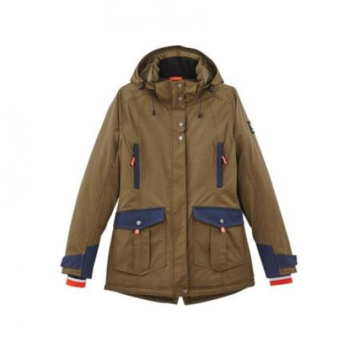 Parade Parka bunda Ženy, SC: XL, Khaki Vodotěsný, Vzdušné, řada: OMESSA No