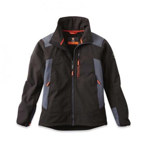Parade Bunda Softshell pánská, SC: S, Černá Vzdušné, Vodotěsný, řada: OSTROV No