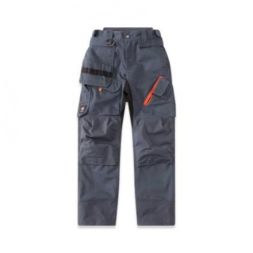Parade Pracovní kalhoty Unisex No, SC: S to 3XL velikost 38 v pase, Černá, Oranžová, řada: BRAKEL