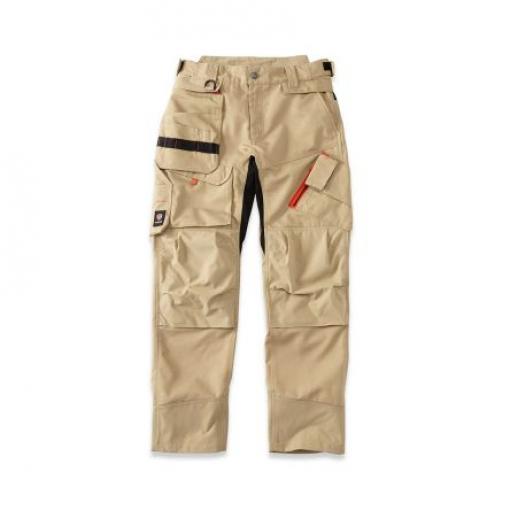 Pracovní kalhoty pánské, Písek, Úprava proti oděru, Polyester, řada: BRAKEL 42