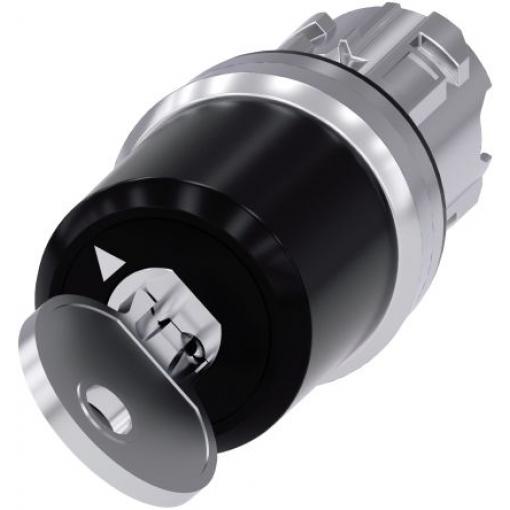 Siemens Hlava klíčového spínače, řada: SIRIUS ACT 3SU10 2polohová Blokování, průměr výřezu: 22 mm