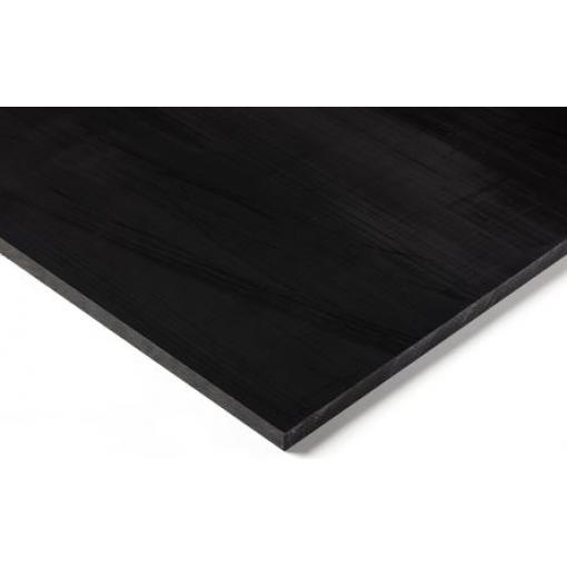 RS PRO Plastová deska, Nylon barva Černá, délka: 500 mm, šířka: 500 mm, tloušťka: 10 mm