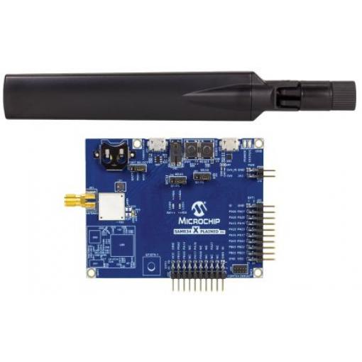 Komunikační a bezdrátový vývojový nástroj, 862 → 1020MHz, SAM R34 Xplained Pro, Microchip