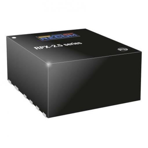 Recom Měnič DC/DC RPX-2.5, výstup: 1.2V dc, 6 V dc, Vin 12V dc 2.5 A, Vin 4.5V Povrch -40 °C 85 °C