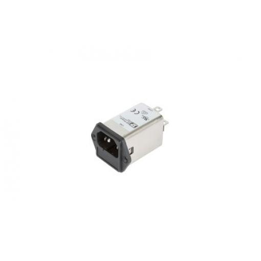 XP Power Filtr IEC 6A, řada: XXX IEC 320 C14 Vnější, Šroubová svorka 5 x 20 mm, 264 V ac, 400 Hz Faston, 110 °C 1, -40