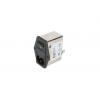 XP Power Filtr IEC 4A Vnější, Šroubová svorka 5 x 20 mm, 264 V ac 2 póly, 400 Hz Faston, 110 °C 1, -40 °C FFSAS04BFR