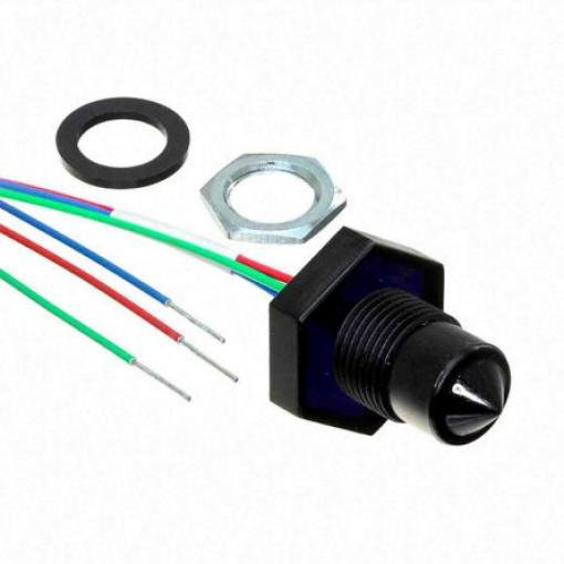 Spínač hladiny, řada: OPTOMAX LLC610 Spínač hladiny kapaliny 2.5 mA 7 bar Montáž na závit Polytetrafluorethylén 125 °C