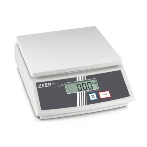Váhy Pracovní stůl 30kg, rozlišení: 10 g, číslo modelu: FCE 30K10N, 3-kolíková (Global), Typ C Kern, ISOCAL