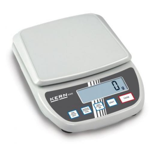 Váhy Přesné vyvážení 6kg, rozlišení: 0.1 g, číslo modelu: EMS 6K0.1, 3-kolíková (Global), Typ C Kern, ISOCAL