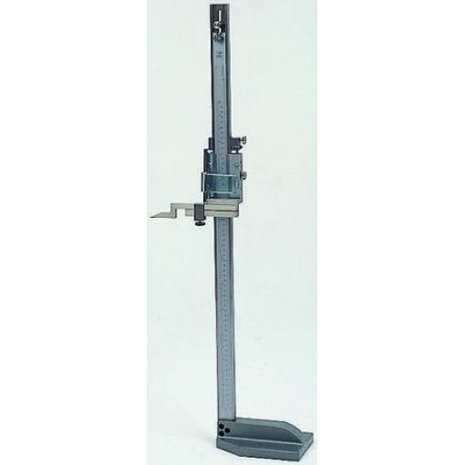 RS PRO Měřidlo výšky, max. měření: 600 mm, přesnost: ±0.06 mm, Nerezová ocel, Obojí, rozlišení: 0.02 mm, typ displeje: