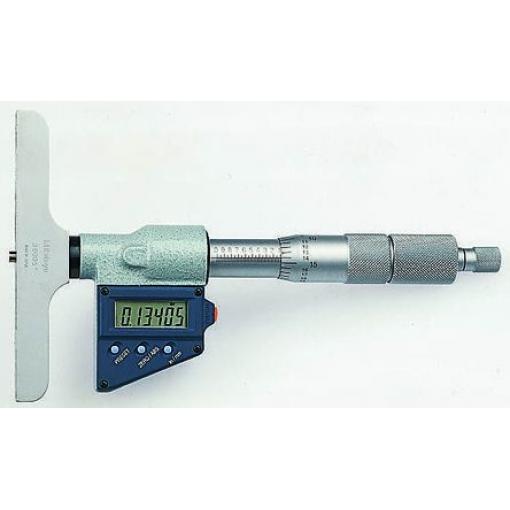 Hloubkoměr 329-350-10, max. měření: 150 mm, Obojí, Nerezová ocel Mitutoyo, 500 g, ISOCAL
