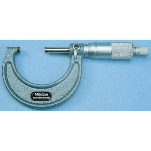 Mikrometr 103-137, přesnost: ±0.002 mm Externí, rozlišení: 0.01 mm, Metrické, max. měření: 25 mm Mitutoyo, ISOCAL