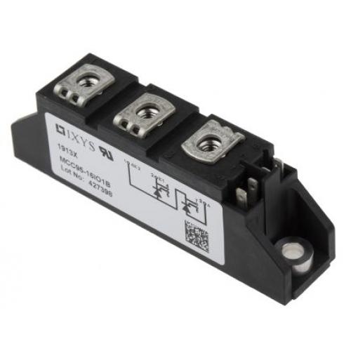 IXYS Duální tyristorový modul MCC95-16IO1B 150 mA 2.4 kA 116 A 1600 V TO-240AA 1.5 V, počet kolíků: 7 kolíkový