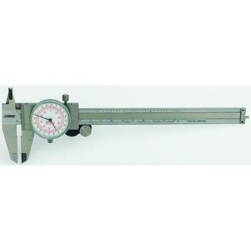 Kalibr 150 mm Kruhová stupnice, přesnost: ±0.02 mm, rozlišení: 0.02 mm, Metrické, Imperiální, typ displeje: Analogové RS