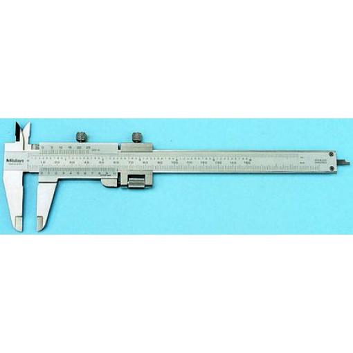 Kalibr 130 mm 532-119 Pomocná stupnice, přesnost: ±0.03 mm, rozlišení: 0.02 mm, Metrické, Imperiální, typ displeje: