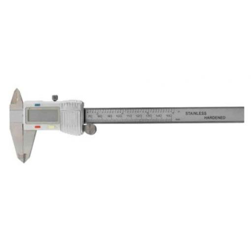 150 mm Digitální, rozlišení: 0.01 mm, Imperiální, Metrické RS PRO, ISOCAL
