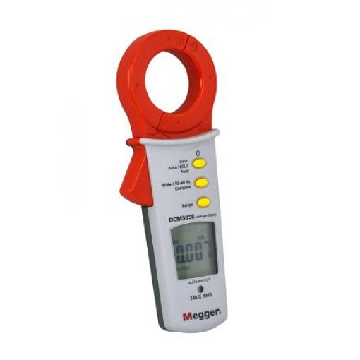 Klešťový měřicí přístroj 100 A, úroveň kategorie: CAT III, typ displeje: Podsvícení Megger DCM305E, ISOCAL