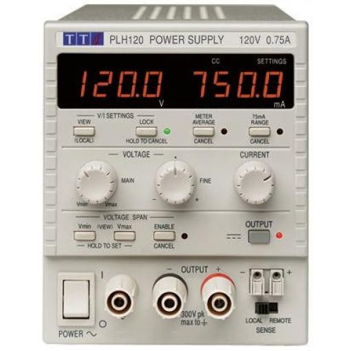 Aim-TTi Napájecí zdroj stolice Digitální, počet výstupů: 1výstupový 120V 750 mA 90 W