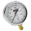 Tlakoměr Typ G 34/655/0, přesnost: ±1.6 % 100 mm G 3/8 Kalibrováno Ocel, 60 °C 10 bar 0 bar Brannan