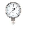 Tlakoměr 7094893, přesnost: ±1 % G 1/2 Nerezová ocel, 60 °C 6 bar 0 bar RS PRO