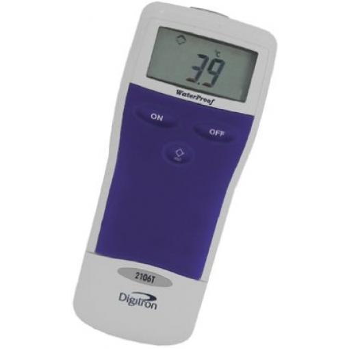 Digitální teploměr Bezdrátové 2106T7, přesnost: ±0.2°C Stupně, Fahrenheit, typ sondy: Typ T 1, rozsah teploty: 400 °C,