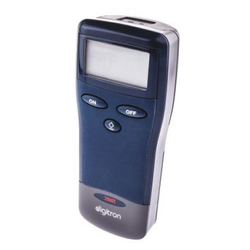 Digitální teploměr Kabelový 2000T, přesnost: ±0.5 % Stupně, typ sondy: K 1, rozsah teploty: 1350 °C, typ baterie: AA,