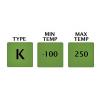 Teplotní sonda Typ K Jehla RS PRO, typ sondy: Obecné, Jehla, délka sondy: 115 mm 3.3 mm 250 °C
