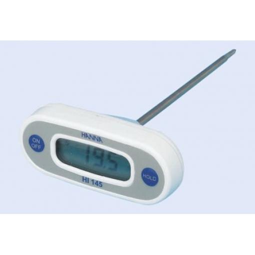Digitální teploměr Kabelový HI-145-00, přesnost: ±0.3°C Fahrenheit, F, °C, typ sondy: Nerezová ocel 1, rozsah teploty: