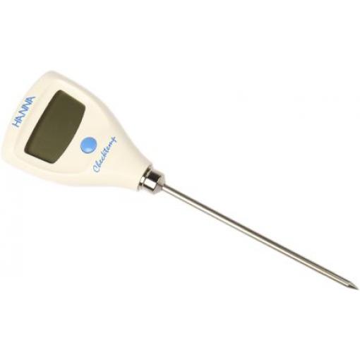 Digitální teploměr Kabelový HI98501, přesnost: ±0.3 K F, °C, Fahrenheit 1, rozsah teploty: 150 °C, typ baterie: CR2032,