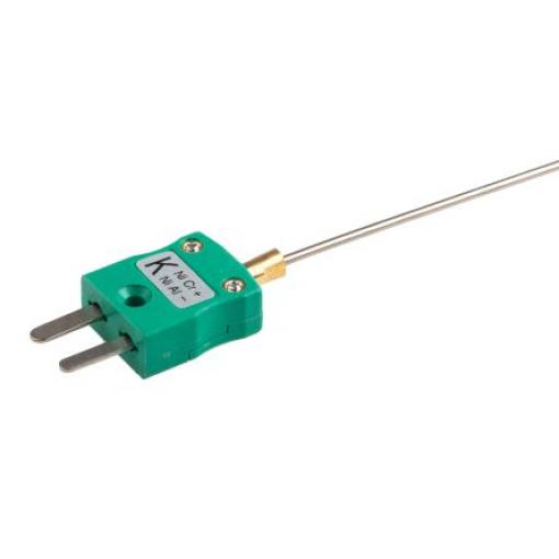Termočlánek s minerální izolací MB-ISK Kalibrováno typ K Nerezová ocel 500 mm sonda 1.5 mm na 1100 °C IEC, RoHS