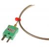 Termočlánek s minerální izolací Kalibrováno typ K Nerezová ocel 1 m sonda 1.5 mm na 1100 °C IEC, RoHS Compliant RS PRO