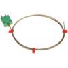 Termočlánek s minerální izolací Kalibrováno typ K Nerezová ocel 1 m sonda 1.5 mm na 1100 °C IEC, RoHS Compliant RS PRO