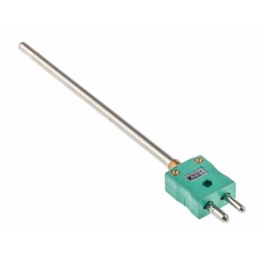 Termočlánek s minerální izolací typ K Nerezová ocel 150 mm sonda 6 mm na 1100 °C IEC, RoHS Compliant RS PRO