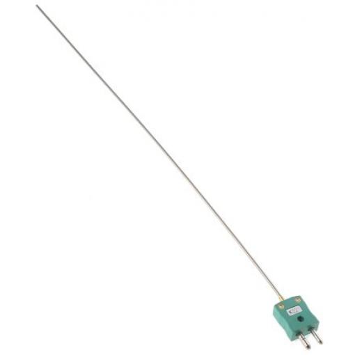 Termočlánek s minerální izolací 100 mm kabel typ K Nerezová ocel 500 mm sonda 3 mm na 1100 °C IEC, RoHS Compliant RS PRO